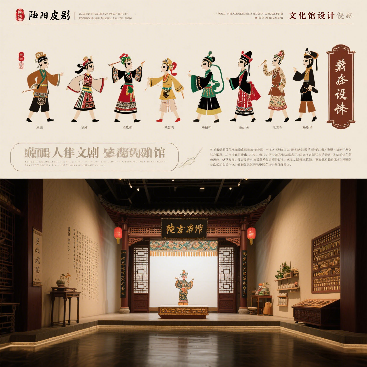 川北皮影戏文化馆设计
